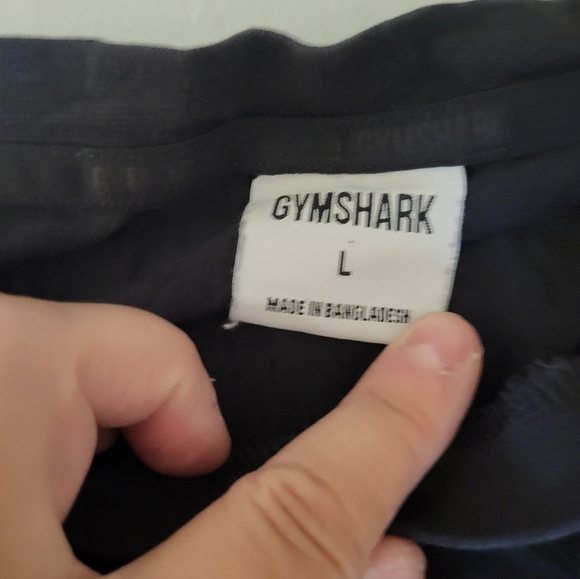 Gymshark Black Short Sleeve Tee, Size Large - Picture 3 of 5